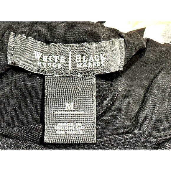 White House Black Market Halter Top Medium Floral Geometric Print Boho Chic - Picture 7 of 12